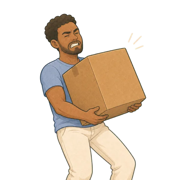Heavy vocabulary illustration