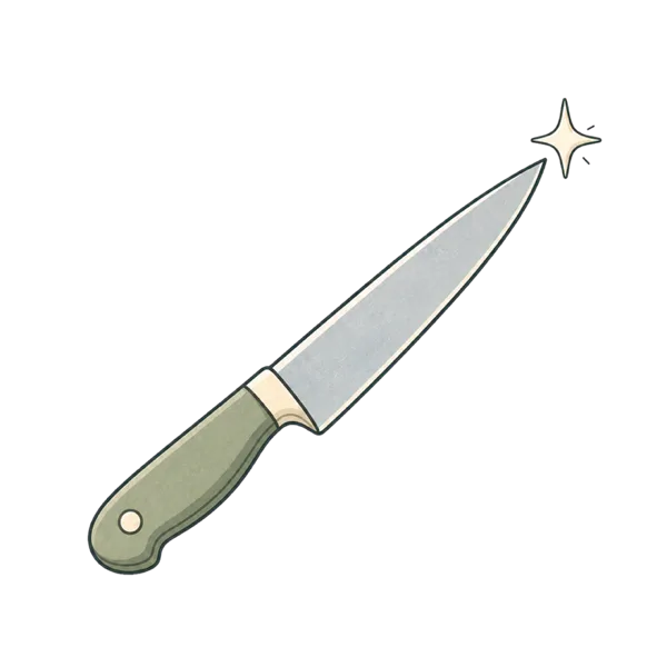 Sharp vocabulary illustration