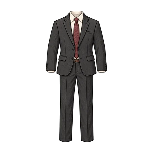 Illustration of a suit