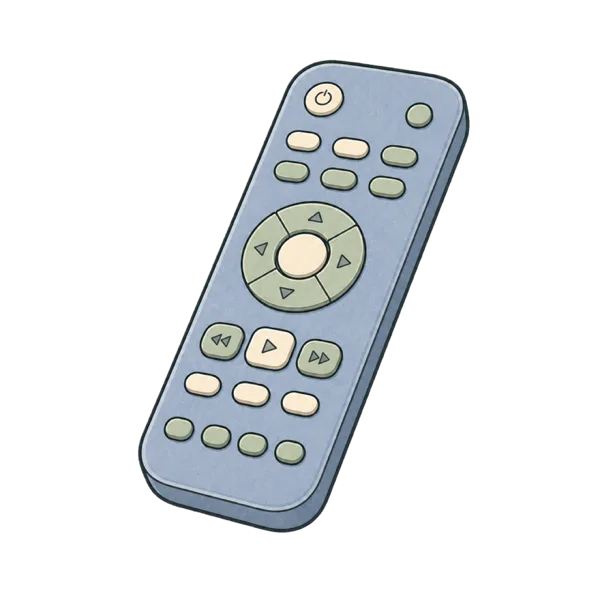 Remote vocabulary illustration