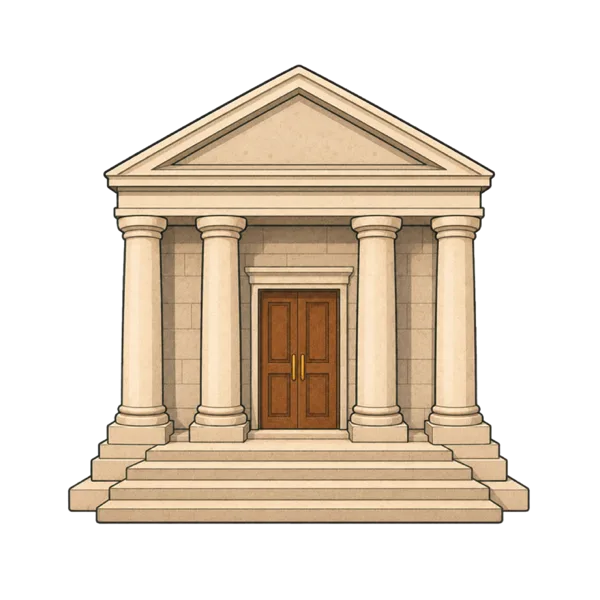 Bank vocabulary illustration