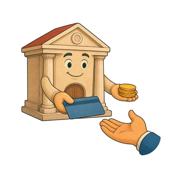 Credit vocabulary illustration