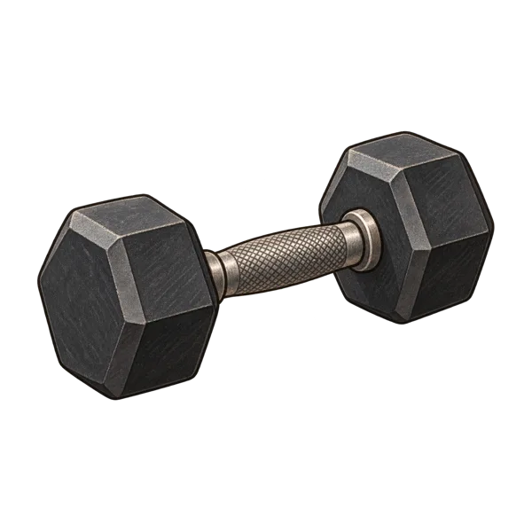 Dumbbell vocabulary illustration