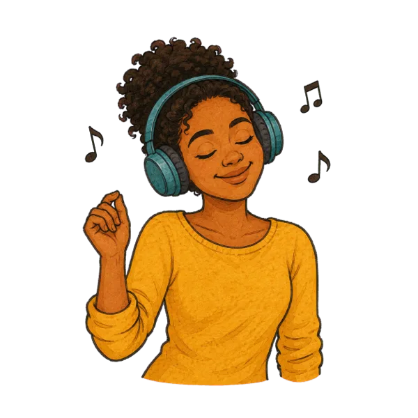 Music vocabulary illustration