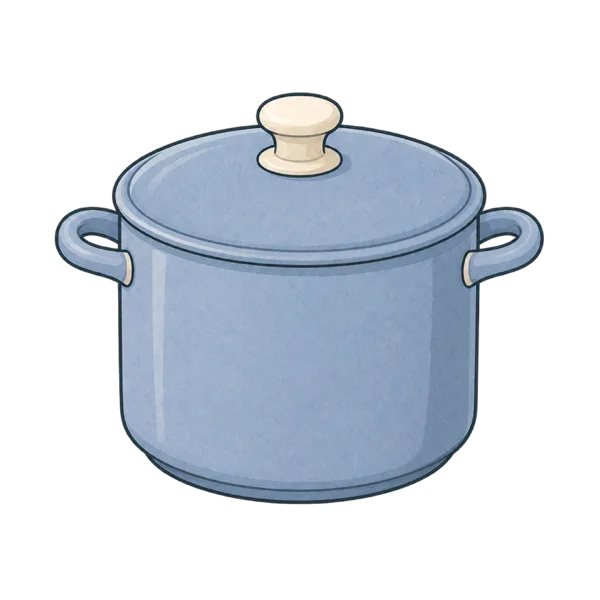 Pot vocabulary illustration