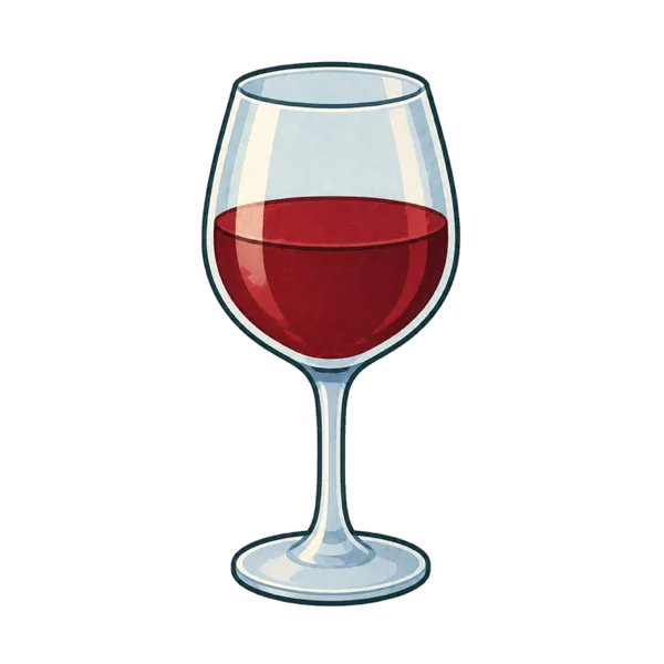Wine vocabulary illustration