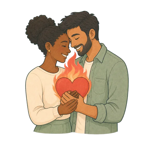 Passion vocabulary illustration