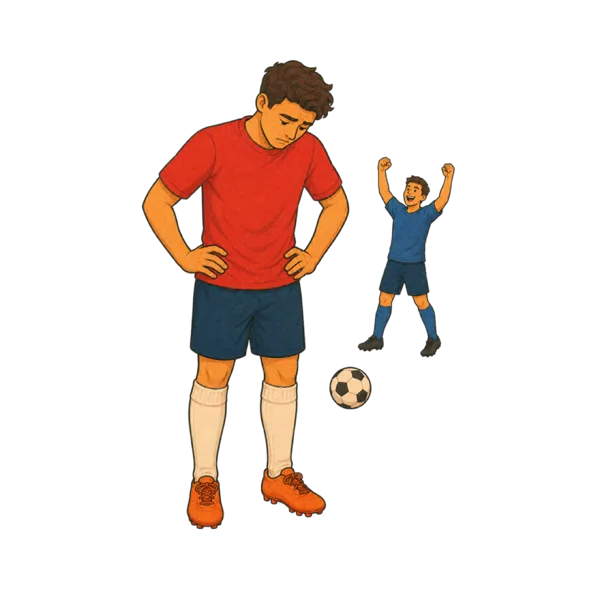 Lose vocabulary illustration