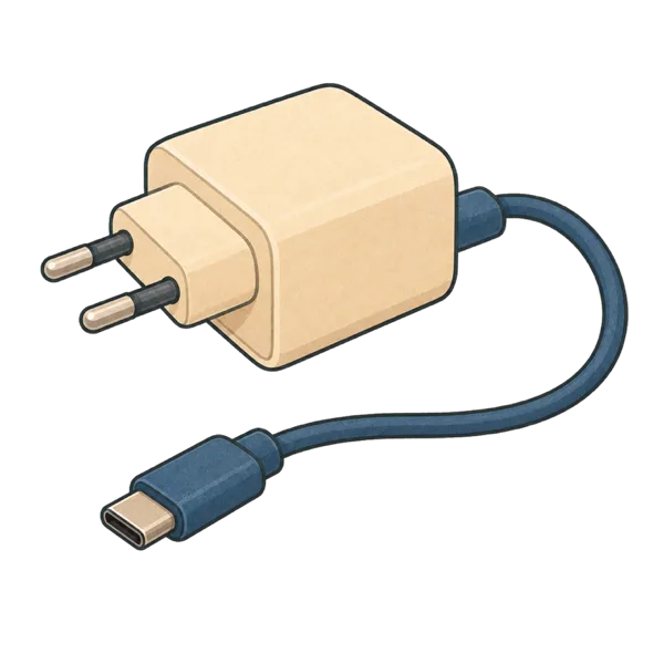 Charger vocabulary illustration