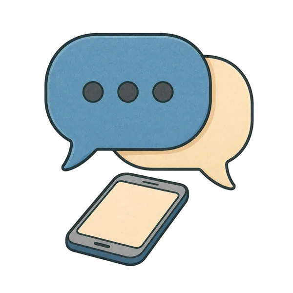 Message vocabulary illustration