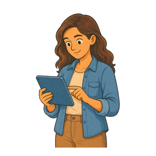 User vocabulary illustration
