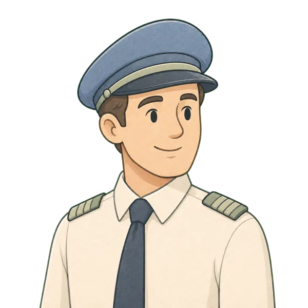 Pilot vocabulary illustration